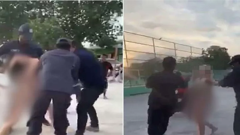 سائحة البكيني تكشف تفاصيل تعرضها للتحرش على يد رجال الشرطة.. فيديو