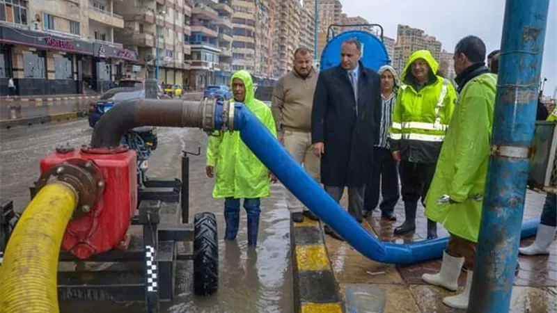 الإسكندرية ترفع درجة الاستعداد القصوى لمواجهة نوة الشمس