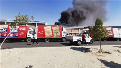 بـ20 سيارة إطفاء.. السيطرة على حريق بمصنع للغزل بكرداسة