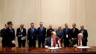 العصار وجامع يشهدان توقيع 12 اتفاقية ومذكرة تفاهم بين مصر وبيلاروسيا