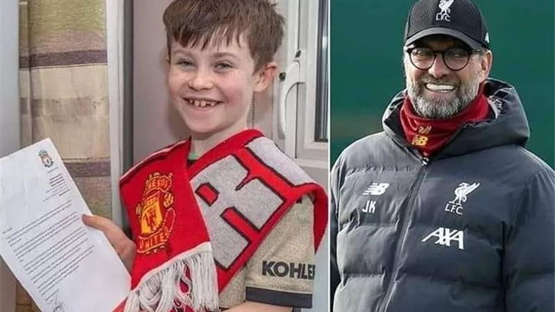 يورجن كلوب يرد على طفل طالبه بالتوقف عن الإنتصارات في البريميرليج