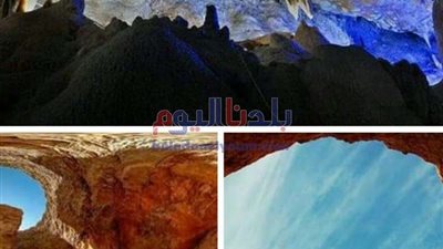 يعود إلى 40 مليون سنة واحتمى به السادات.. كهف سنور لوحة فنية ببني سويف