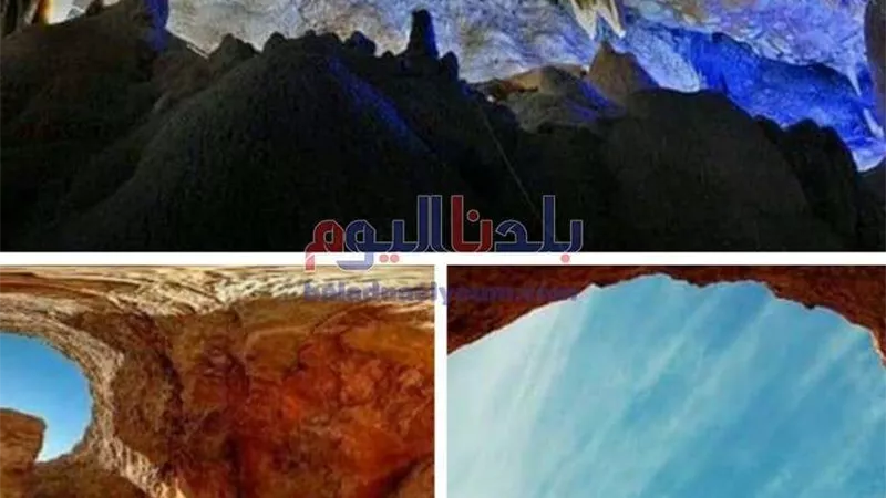 يعود إلى 40 مليون سنة واحتمى به السادات.. كهف سنور لوحة فنية ببني سويف