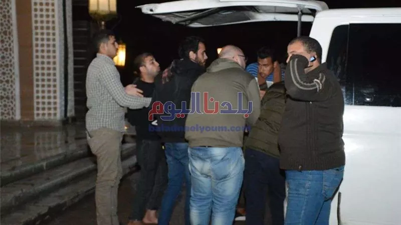 تشييع جنازة عمرو فهمي من مسجد الشرطة بالشيخ زايد (صور)