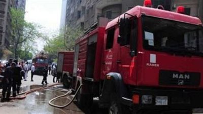 الحماية المدنية تسيطر على حريق عقار الإسماعيلية