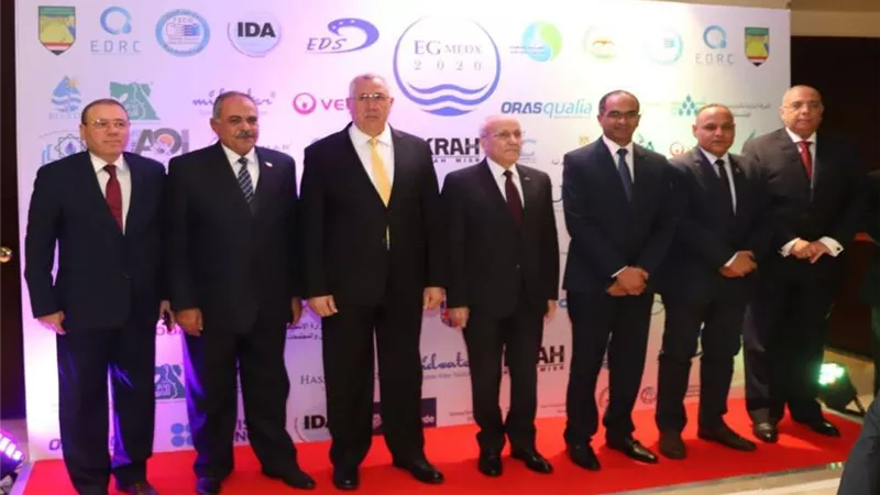 بالصور.. وزيرا الزراعة والإنتاج الحربي يفتتحان مؤتمر تحلية المياه