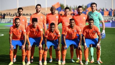 مباراة الفيحاء والحزم في الدوري السعودي