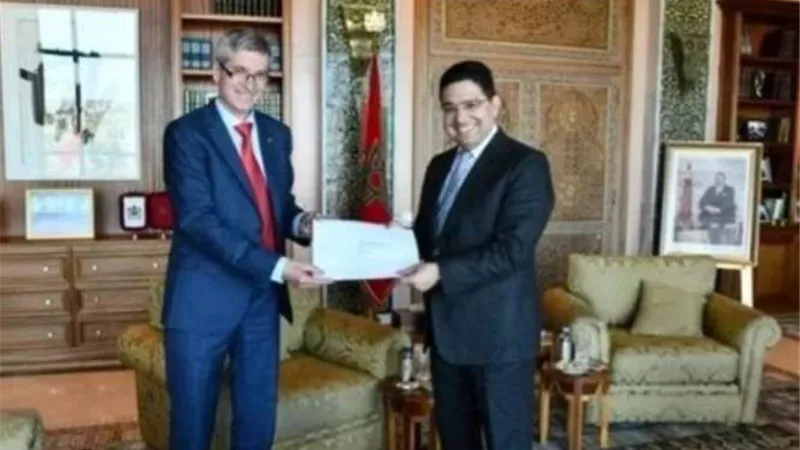 وزير الخارجية المغربي يستقبل سفير ألمانيا الجديد لدى الرباط