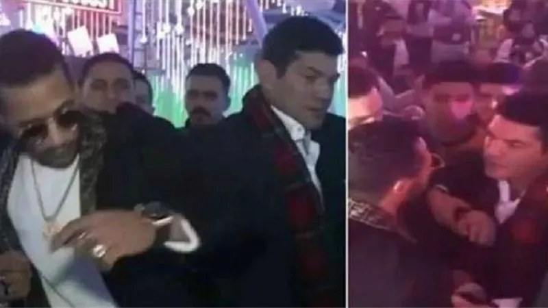 بمشادة كلامية.. فيديو جديد يكشف تفاصيل أزمة محمد رمضان وباسم سمرة