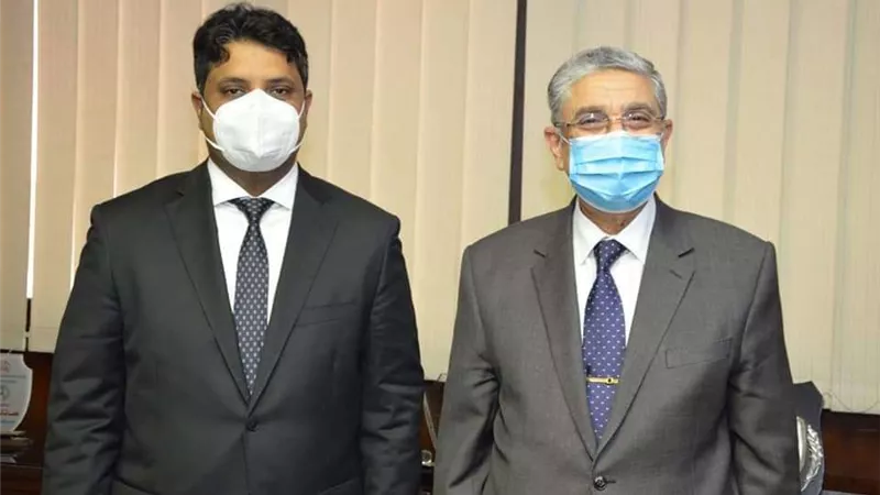 وزير الكهرباء يستقبل الرئيس التنفيذى لشركة CGN EDRA الصينية لبحث سبل تعزيز التعاون بين البلدين
