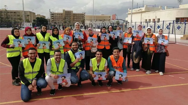 إطلاق أسبوع رياضي لكرة القدم لطلاب جامعة الإسكندرية للتوعية بأضرار المخدرات (صور)