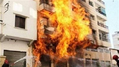 اندلاع  حريق داخل شقة سكنية بكرداسة