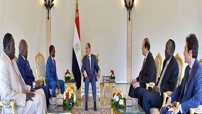 السيسي لرئيس جنوب السودان: مصر تواصل جهودها لتعزيز السلام والاستقرار