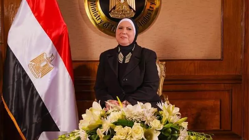 وزيرة الصناعة: تنسيق كامل مع كافة اجهزة الدولة لتوفير الأراضي الصناعية للمستثمرين