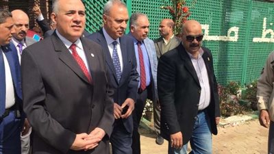 وزير الري يفتتح معرض زهور الربيع بالقناطر الخيرية