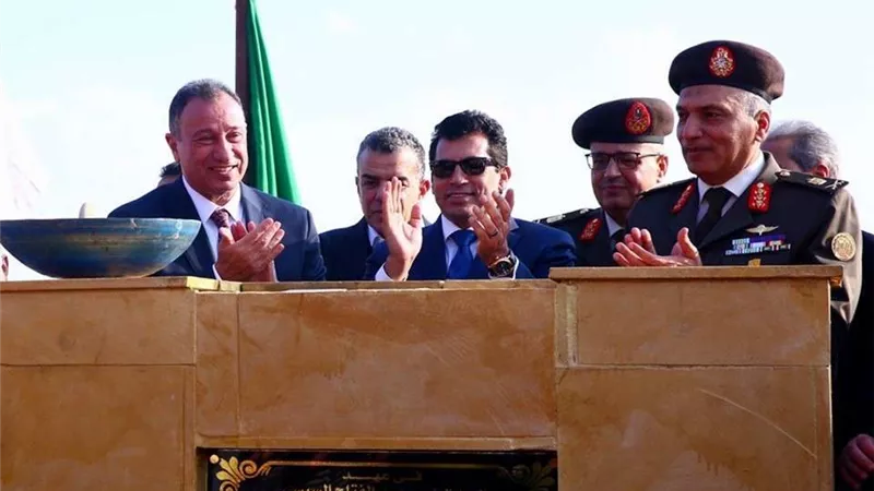 بالصور.. الأهلي يسابق الزمن لإنهاء البنية التحتية لفرع التجمع