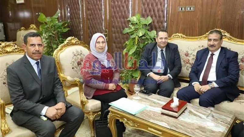 محافظ المنوفية يلتقي رئيس الهيئة العامة للأبنية التعليمية