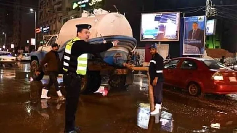 شركة المياه: 60 سيارة مجهزة لشفط المياه وتوجد بالوعات جديدة