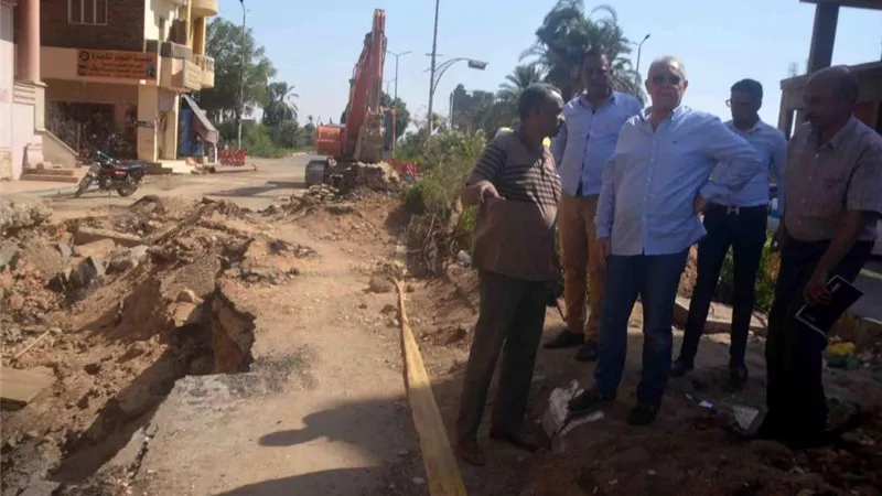 الطقس يتسبب في هبوط أرضي بالعبور