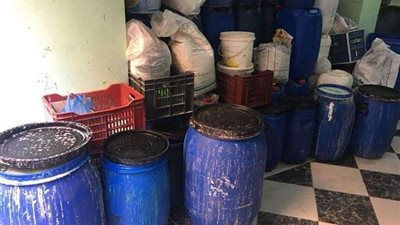 شرطة التموين: ضبط 4 طن منظفات صناعية مجهولة المصدر بالشرقية