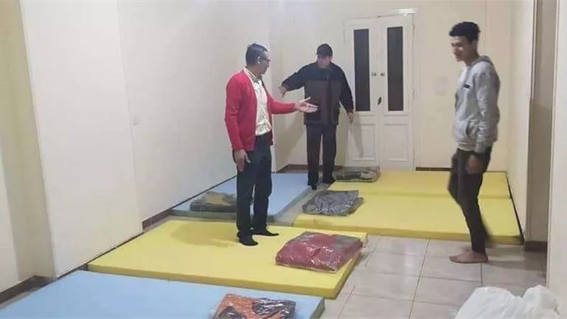 بعد سقوط الامطار.. الحرية المصري ينشئ غرفة طوارئ ويفتح مقراته لاستقبال المتضررين