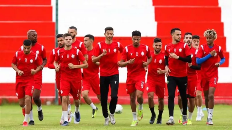الوداد المغربي يستأنف تدريباته استعداداً لنهائي أفريقيا