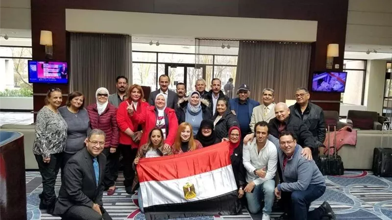 الجالية المصرية في أمريكا تعزف سيمفونية لدعم حق مصر بمياه النيل