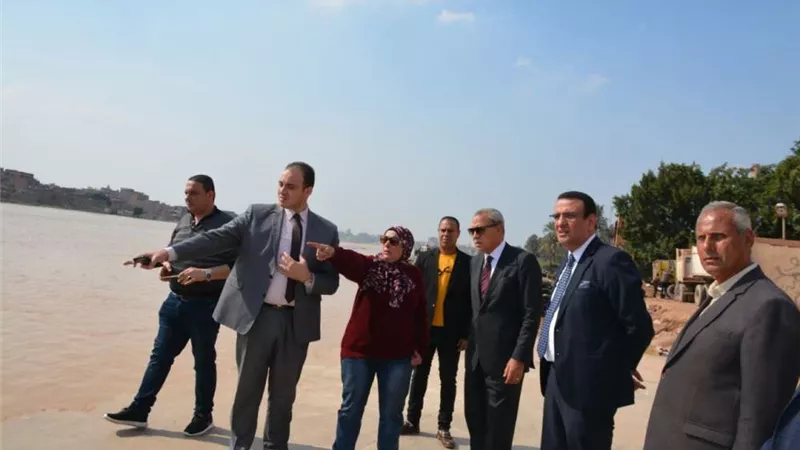 محافظ القليوبية يتفقد مراسي شبرا الخيمة