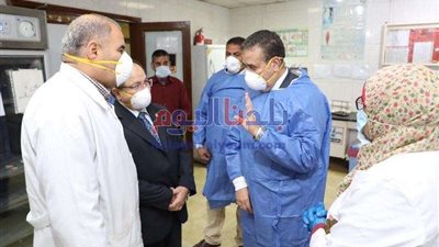 المنوفية: تطهير الجهات الحكومية وأماكن التجمعات لمواجهة كورونا