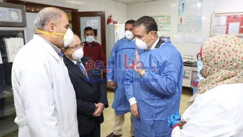 المنوفية: تطهير الجهات الحكومية وأماكن التجمعات لمواجهة كورونا