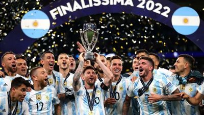 الأرجنتين بطلاً لكأس الأبطال على حساب إيطاليا بثلاثية نظيفة