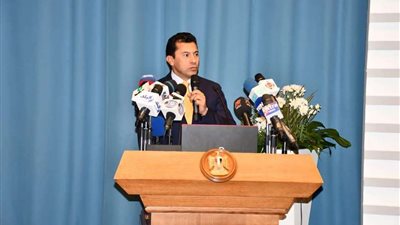 وزير الشباب يشهد مؤتمر الإعلان عن إقامة معرض 