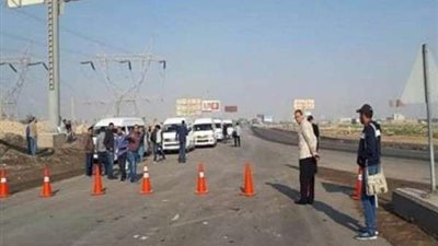 الإدارة العامة لمرور الجيزة: غلق جزئي لطريق الواحات