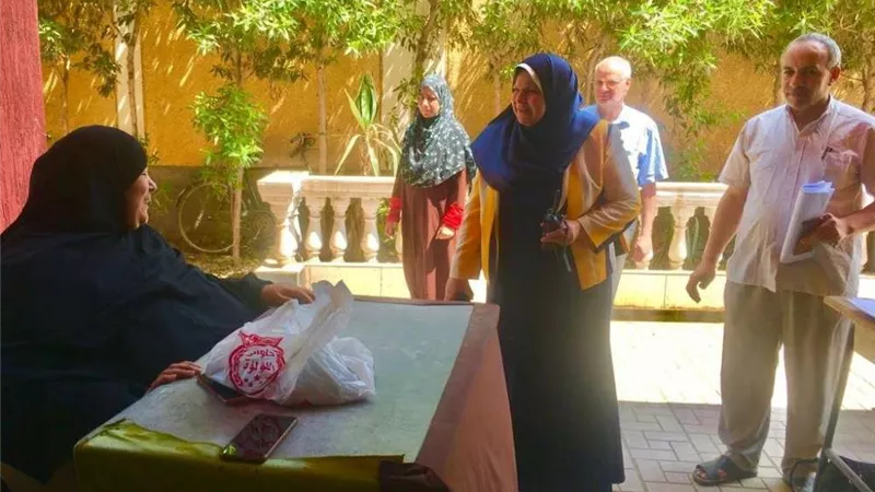 مدير تعليم المنوفية تواصل متابعاتها لانتظام سير امتحانات الدبلومات الفنية