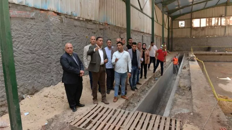 محافظ الدقهلية يتفقد مبني نزل الشباب باستاد المنصورة الرياضي وأعمال تطوير حمام سباحة التربية والتعليم بالجلاء
