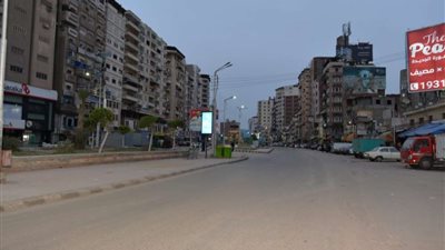 التزام مواطني الدقهلية بحظر التجوال وخلو الشوارع من المارة