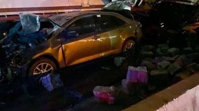 مصرع ١٥ وإصابة ٨ مواطنين في حادث بالطريق الإقليمي