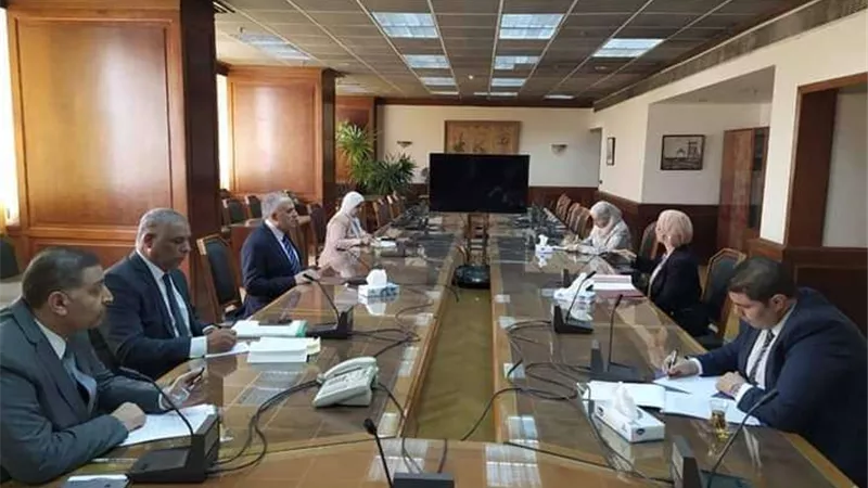 وزيرا الري والبيئة يبحثان التعاون في دراسات التكيف مع التغيرات المناخية