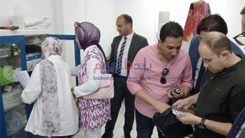 تحرير محاضر  وضبط أدوية 