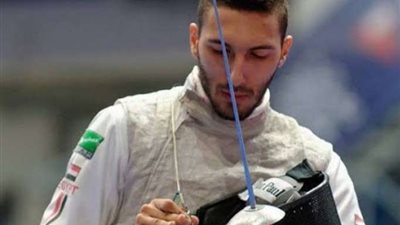 علاء أبو القاسم يحرز ذهبية بطولة أفريقيا لسلاح الشيش