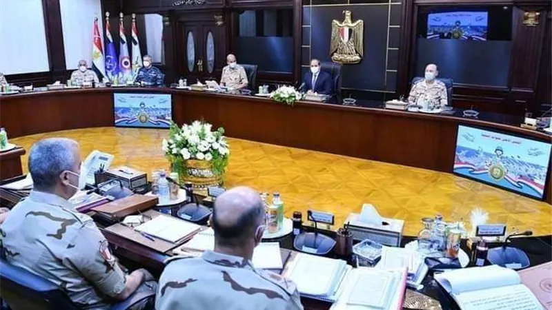 السيسي يطالب العالم بتحمل مسؤولياته وإنقاذ الاقتصاد الدولي