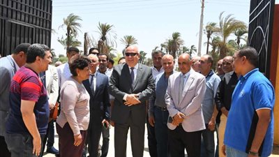 تمهيدا لاستقبال الأضاحي.. محافظ قنا يتفقد أعمال التشطيبات النهائية بمجزر الوقف