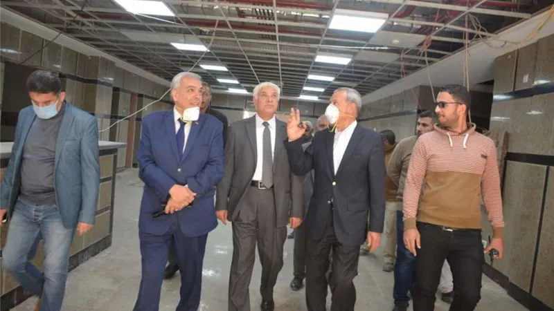 محافظ القليوبية يجري جولة مفاجئة لمستشفى الخانكة المركزي