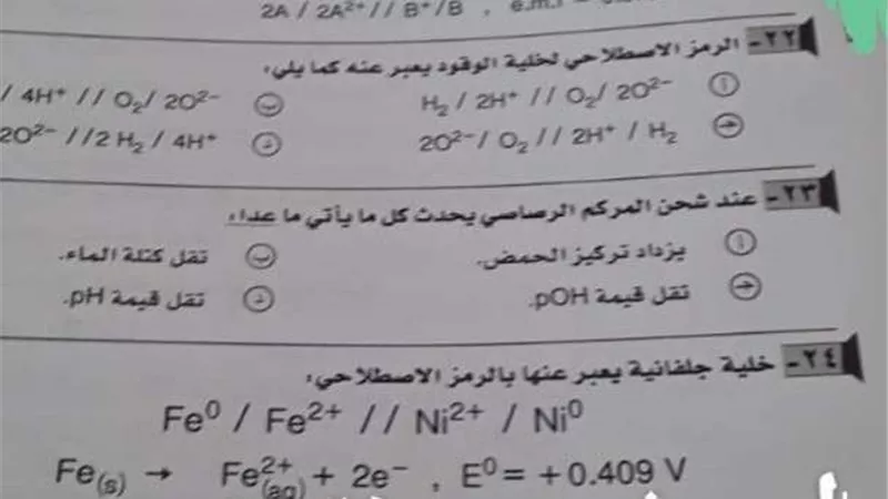 القبض على المتهمين بتسريب أسئلة امتحانات الثانوية العامة