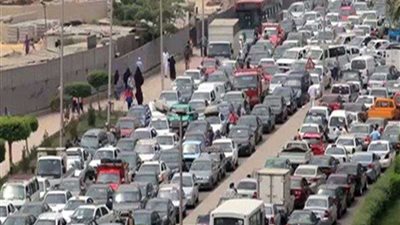 نشرة المرور.. كثافة مرورية بشوارع القاهرة والجيزة