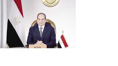 وصول الرئيس عبدالفتاح السيسي إلى المنامة في زيارة رسمية لمملكة البحرين