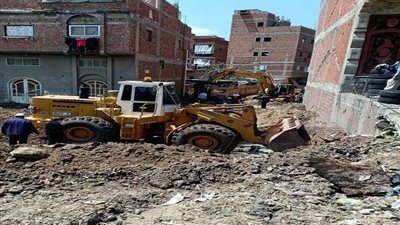 مراكز محافظة المنيا تزيل 16 حالة تعد على 200 فدان