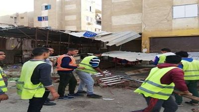 حملة مكبرة لإزالة مباني مقامة بالمخالفة على أملاك هيئة الصرف بالزقازيق