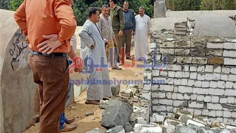 محافظ المنوفية: إزالة 97 حالة تعدي على الأراضي الزراعية خلال فترة الحظر