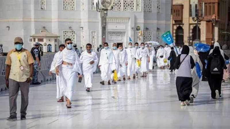 وصول 6428 من حجاج من القرعة للمدينة المنورة وتفويج 285 إلى مكة